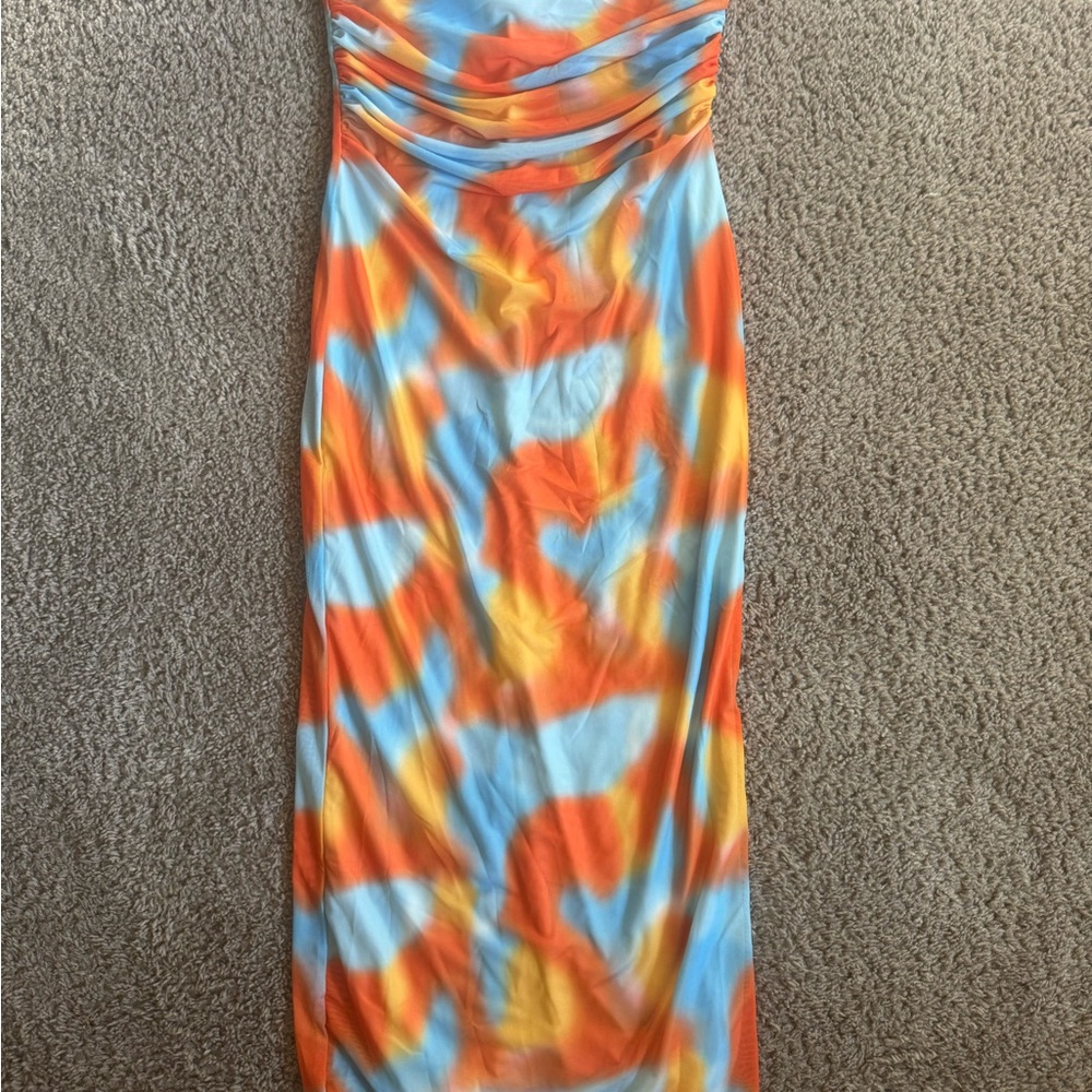 HYFVE Strapless Multicolor Dress